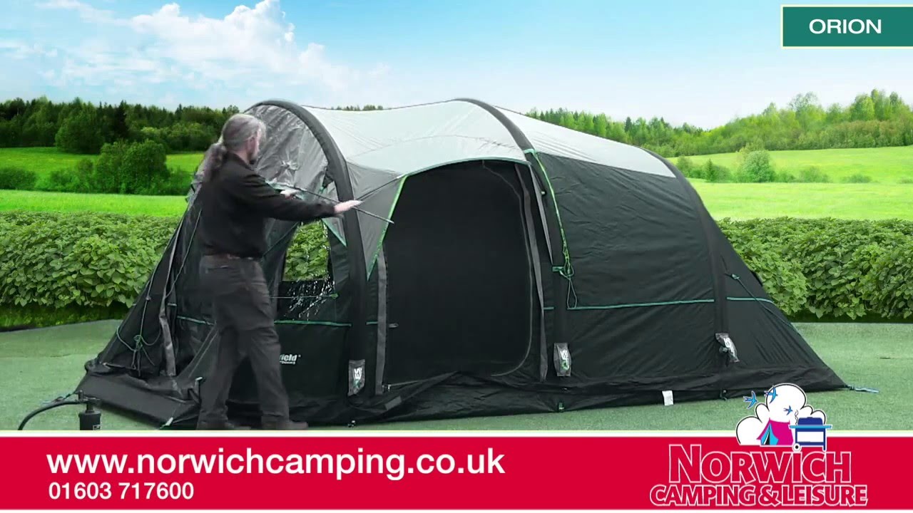 Quest Orion Air Tent 2016 - YouTube