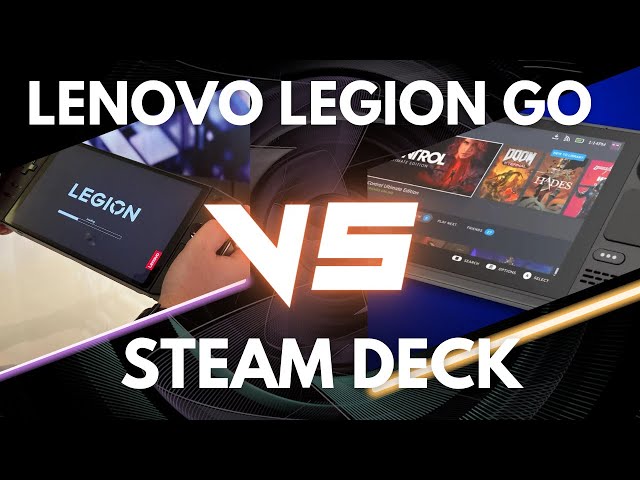 Steam Deck vs. Lenovo Legion Go: battle of portable PCs