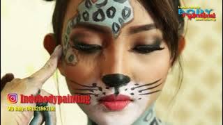 Cloudya Yastin - body Painting | Shooting SCTV - Remake (Doc)