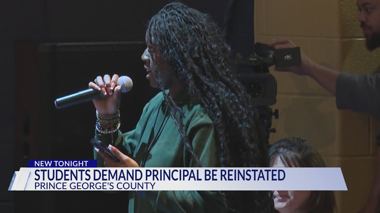 Students demand principal be reinstated