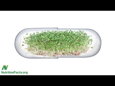 Broccoli: Sprouts vs. Supplements