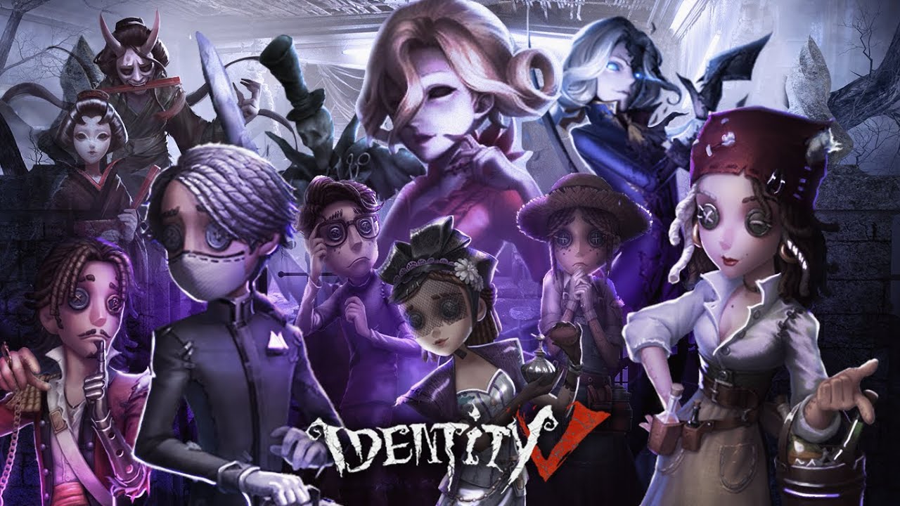 Identity v dish. Айдентити 5. Идентити 1. Охотники Идентити 5. Идентити 5 игра.