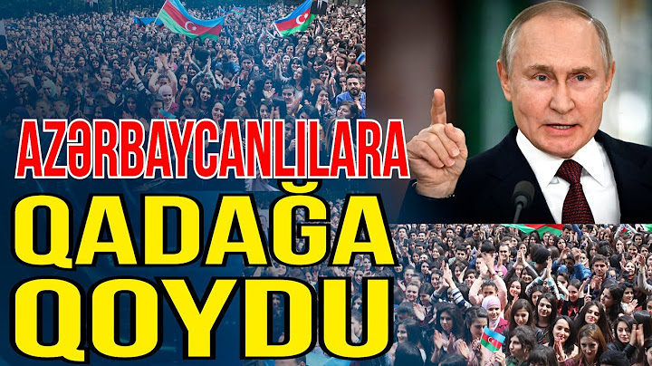 Putin ƏMR VERDİ - Rusiyadan Azərbaycana qadağa - Xəbəriniz Var? - Media Turk TV