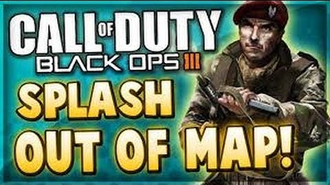 Black Ops 3 Glitches - Splash ON TOP & OUT OF MAP Glitch! (COD BO3 Multiplayer)