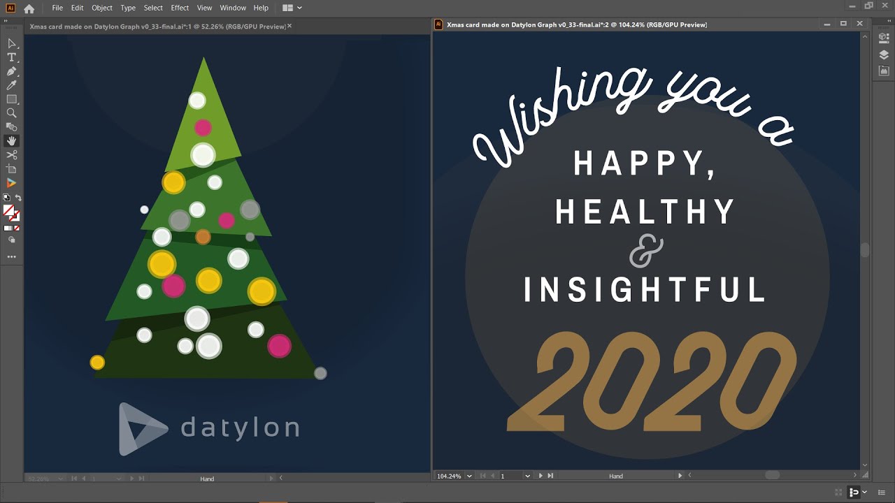 Datylon Season's Greetings Chart