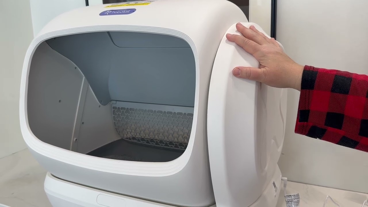 Review of Robotail Self-Cleaning Cat Litter Box, Automatic Cat Litter Box for Multiple Cats