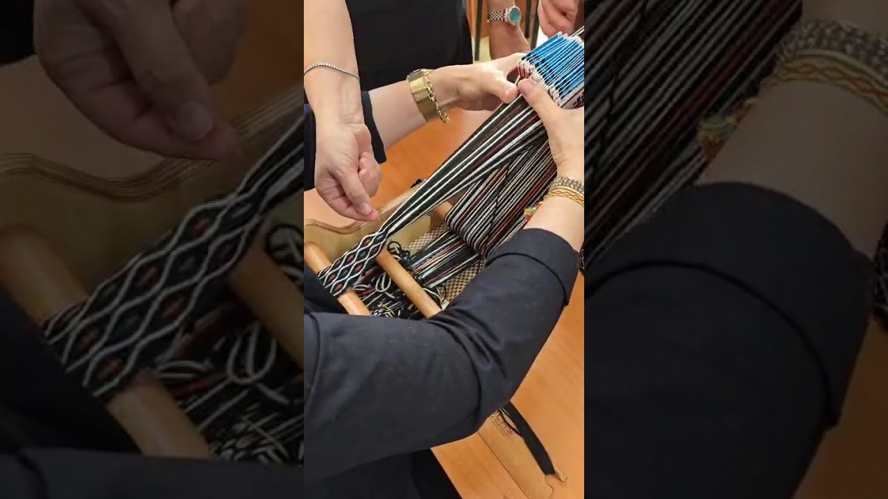 Kolay Carpana ile tüpdokuma #ders #viralvideo #handmade #tabletweaving #çarpanadokuma #viralvideo 