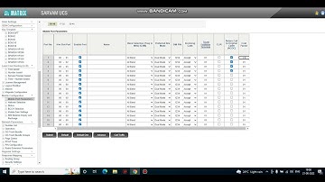 MATRIX IPPBX PROGRAMMING MENU PART 3