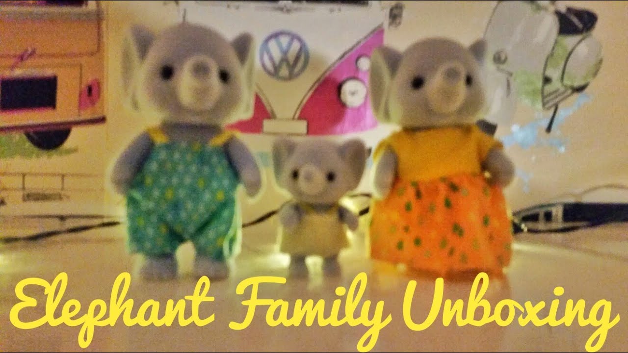 Buy Sylvanian Families Elephant Family Playset