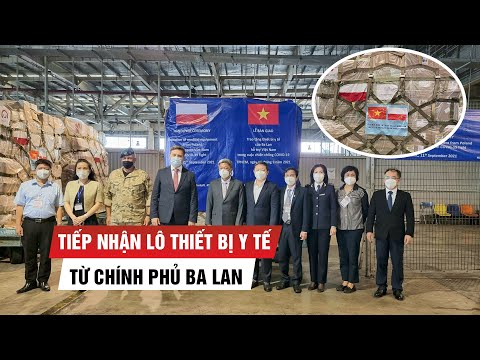 Video Tiếp nhận lô thiết bị y tế gần 84 tỉ đồng do chính phủ... - youtube