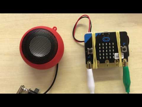 BBC micro:bit motion-based synthesiser demonstration