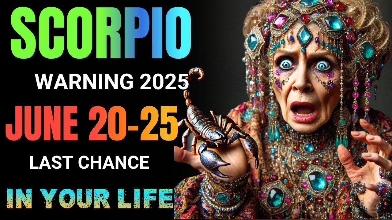 Scorpio: June 20–25 Is Your Final Spiritual Test — Pass It or Remain Stuck Until 2027