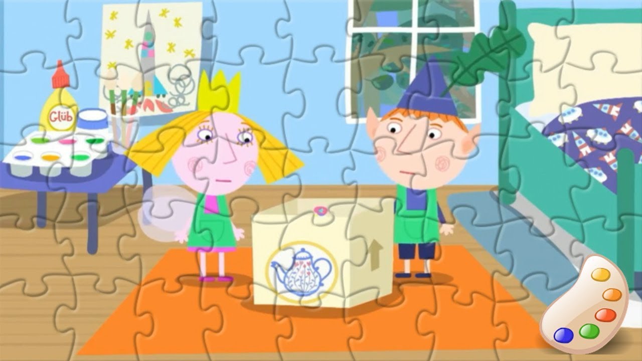 Ben and Holly's Little Kingdom Fun Puzzle for Kids Games
