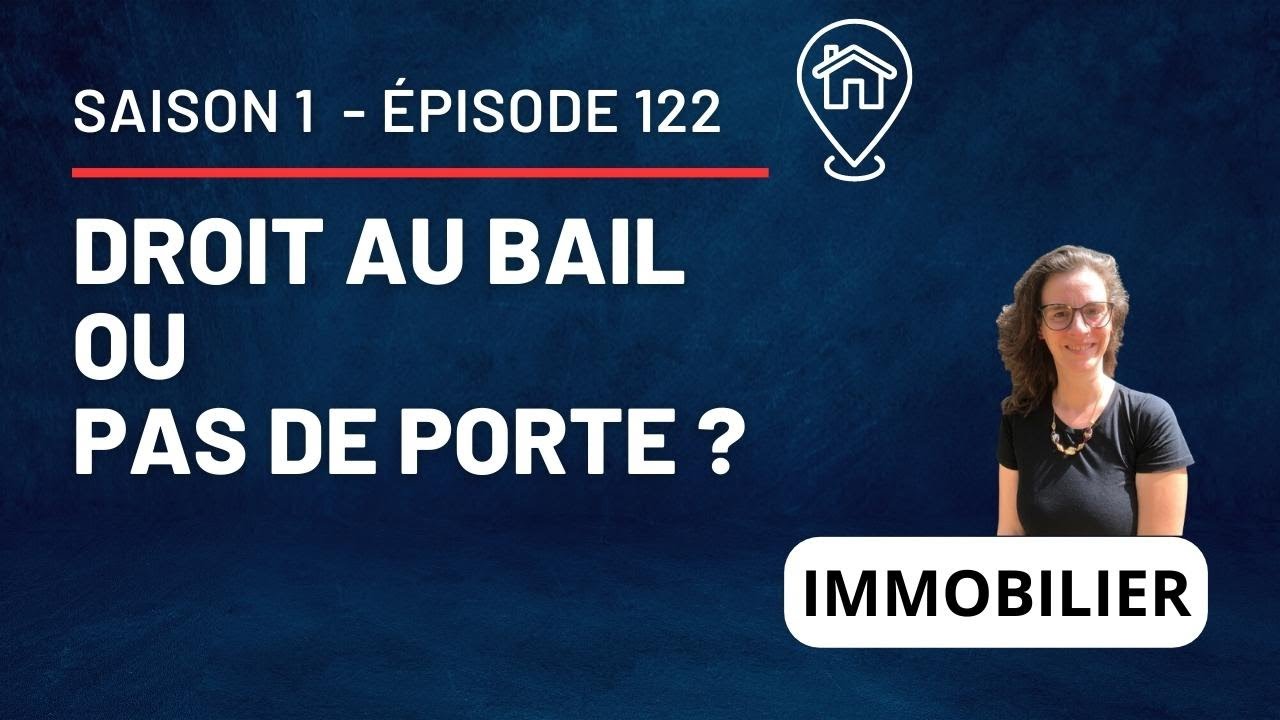 Droit Au Bail Pas De Porte