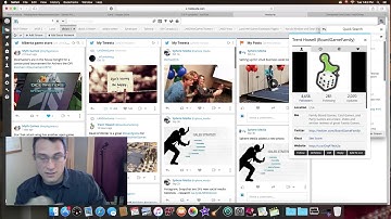 Managing twitter lists using Hootsuite