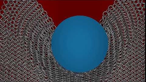 Blender Chain Mail Simulation 3