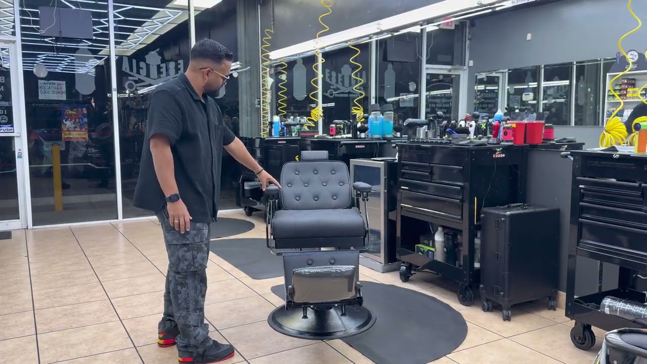 5078 Hydraulic Heavy Duty Barber Chair