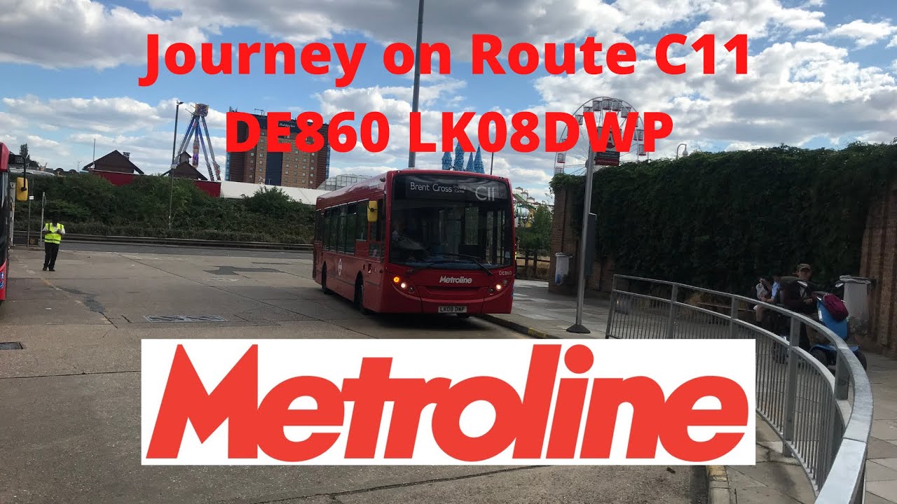 New intro | Journey on Route C11 | DE860 (LK08DWP)