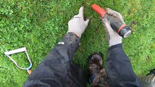 LIVE DIG ACTION!! Simplex Ultra SX24 coil first hunt.