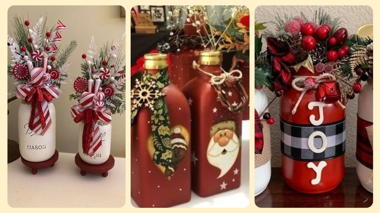 150+ charming mason jar Christmas decorations ideas #interiors # ...