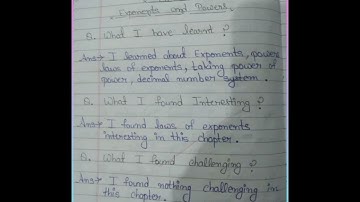 learner diary | class 7 maths ch 13 | Exponents and powers | #shorts   #shortsvideo #shortsfeed #ld