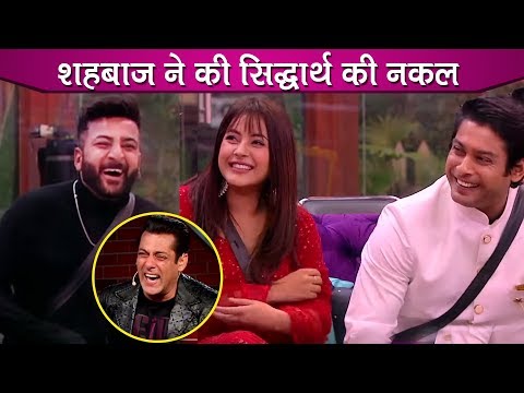 Bigg Boss 13: Shehbaz Makes Salman Laugh By Mimicking Siddharth And Shehnaz, Somvaar Ka Vaar