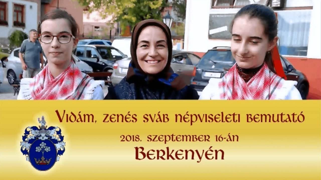 Berkenyei viseletek bemutatója 2018.