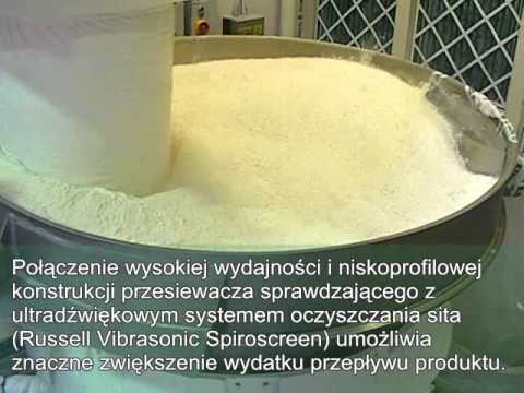 Przesiewania mąki z Przesiewaczem Wibracyjnym