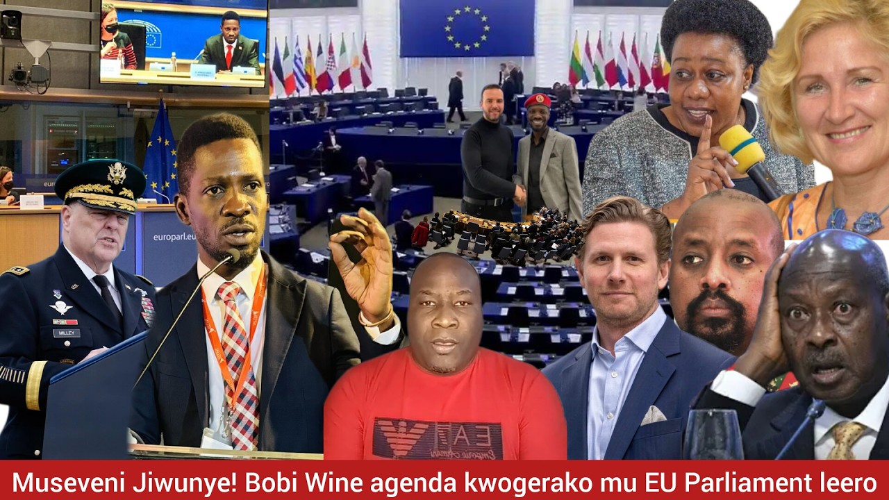 LIVE: Agakagwawo! Lumbuye ne bwino omukambwe ku Museveni! Bobi Wine alumbye International Community
