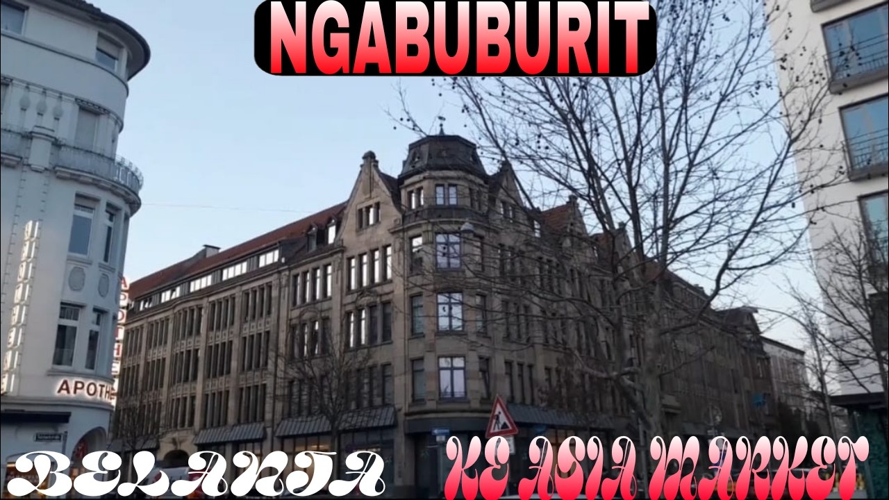 NGABUBURIT KE PUSAT KOTA SAARBRÜCKEN#ASIA MARKET