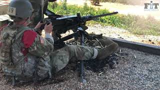 US Army Infantry OSUT Machine Gun .50 Cal and MK 19 Heavy Weapons Range Basic Training 2021 4K
