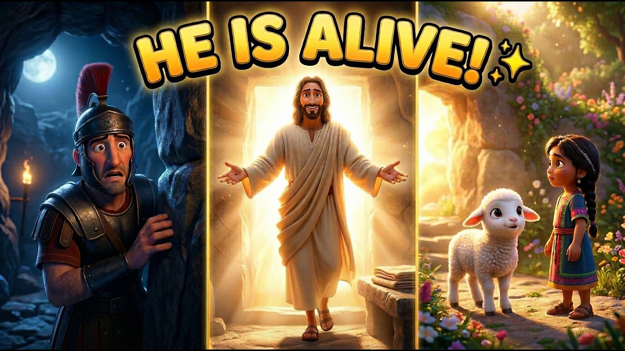 THE EASTER STORY 📖 Jesus is Risen! ✨ Complete Bible Story for
