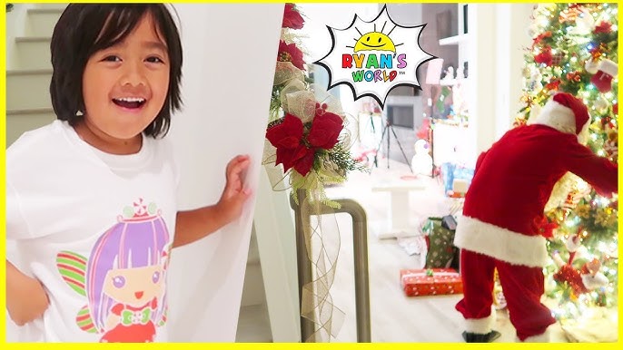 Christmas Morning 2016 Opening Presents with Ryan ToysReview 