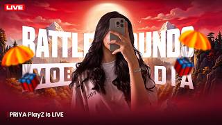 🔴BGMI LIVE NOW 🔥 Non-Stop Rush Gameplay 😱 Custom Rooms Open | PRiYA PlayZ is LIVE