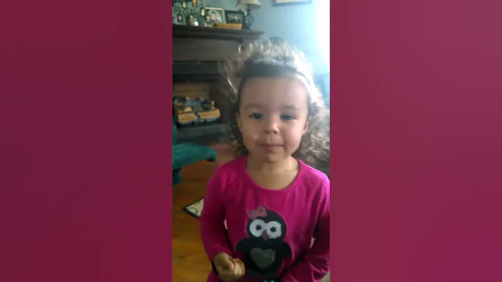 Amiah sayed Her first words
