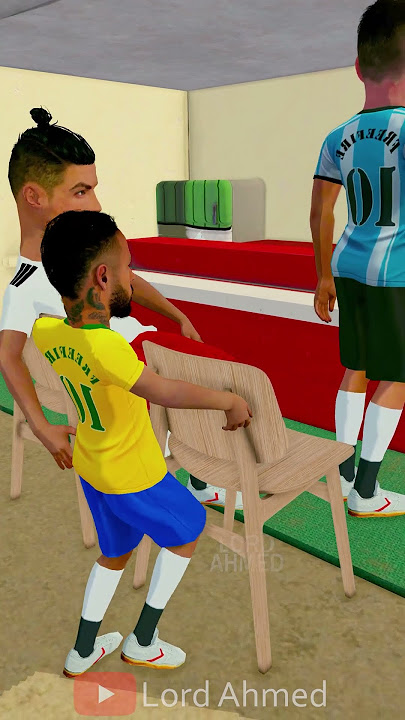 Ronaldo help Messi 😈 FreeFire animation #shorts