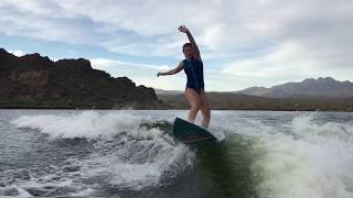 Wakesurfing trick: how to do an Air Reverse