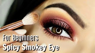 Beginner Eye Makeup Tips & Tricks | Spicy Smokey Eye Makeup