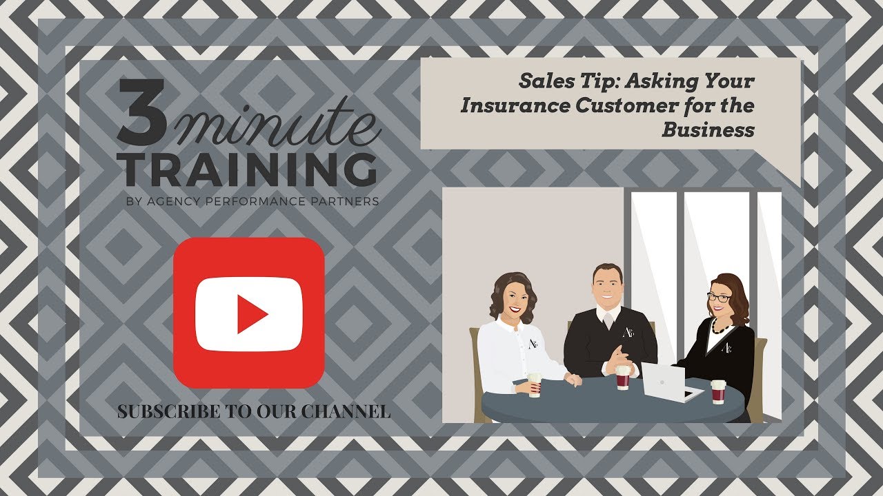 Finding tip. Partners in performance. sales tips.