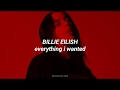 Billie Eilish - everything i wanted - (Sub Español)