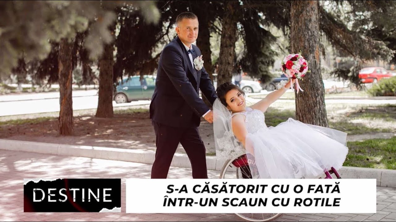 DESTINE: Un tânăr s-a căsătorit cu o fată într-un scaun cu rotile. Sunt părinții unui băiat