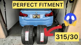 : Fit 315/30 Tires On My BMW F80 M3!!