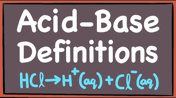 Arrhenius, Bronsted-Lowry & Lewis zuur-base theorieën [Singapore GCE A Level H2 Chemie]