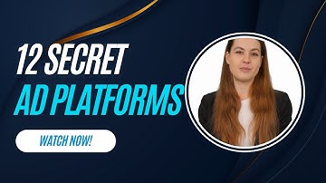 The 12 Ad Platforms Your Competitors DON