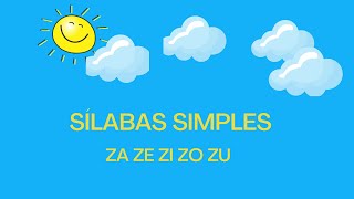 Sílabas ZA - ZE - ZI - ZO - ZU - ZÃO - Carlos Academy - Educação para crianças