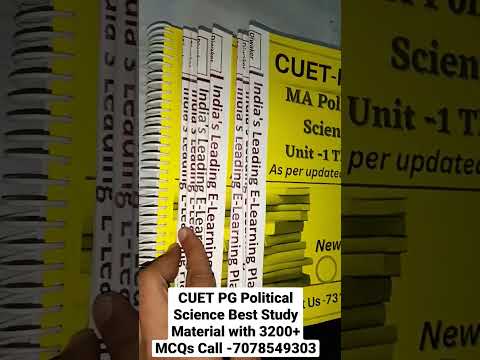 CUET PG Political