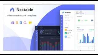 Nextable - Responsive Admin Dashboard Template | Themeforest Templates