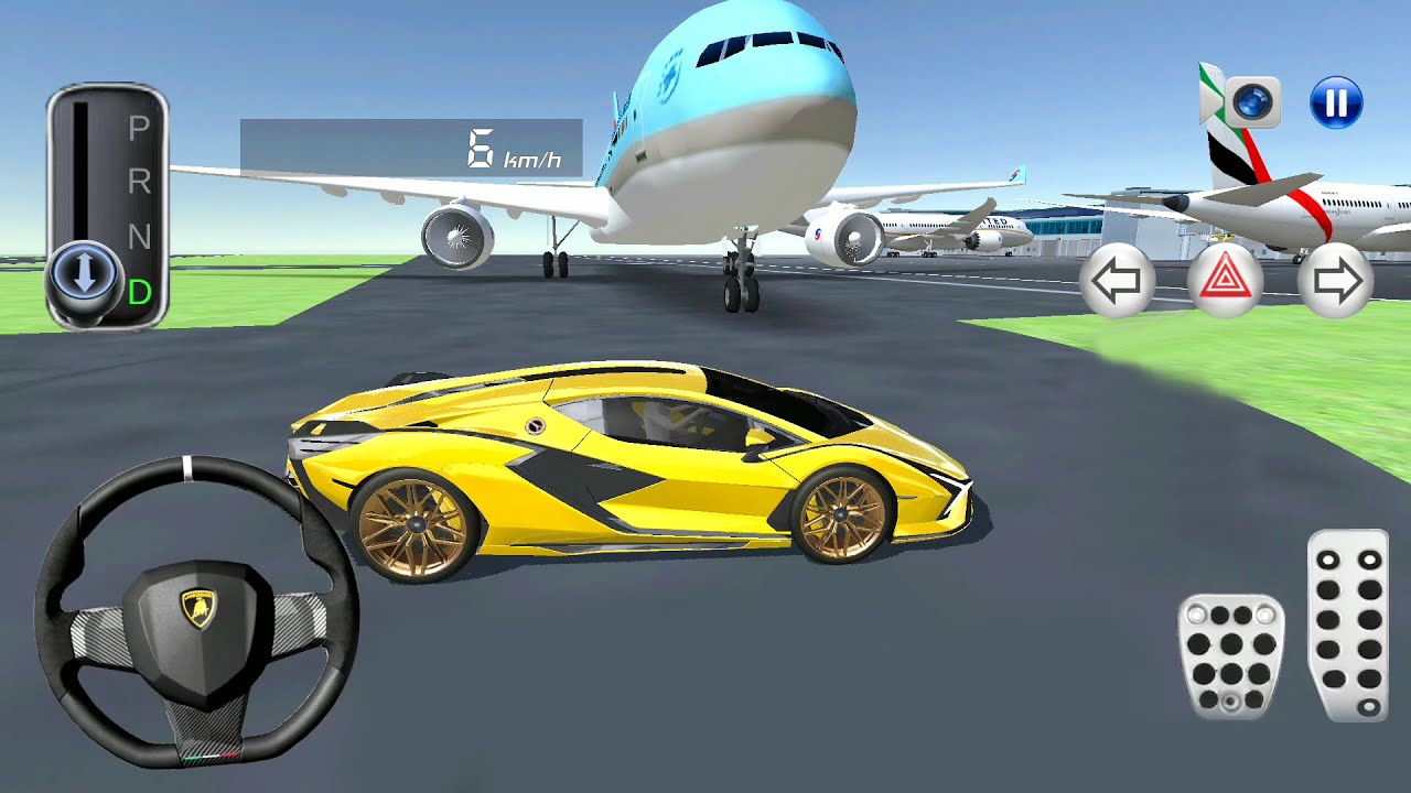 Fun With Car VS Plan 3d driving class game new car Car Game Maker