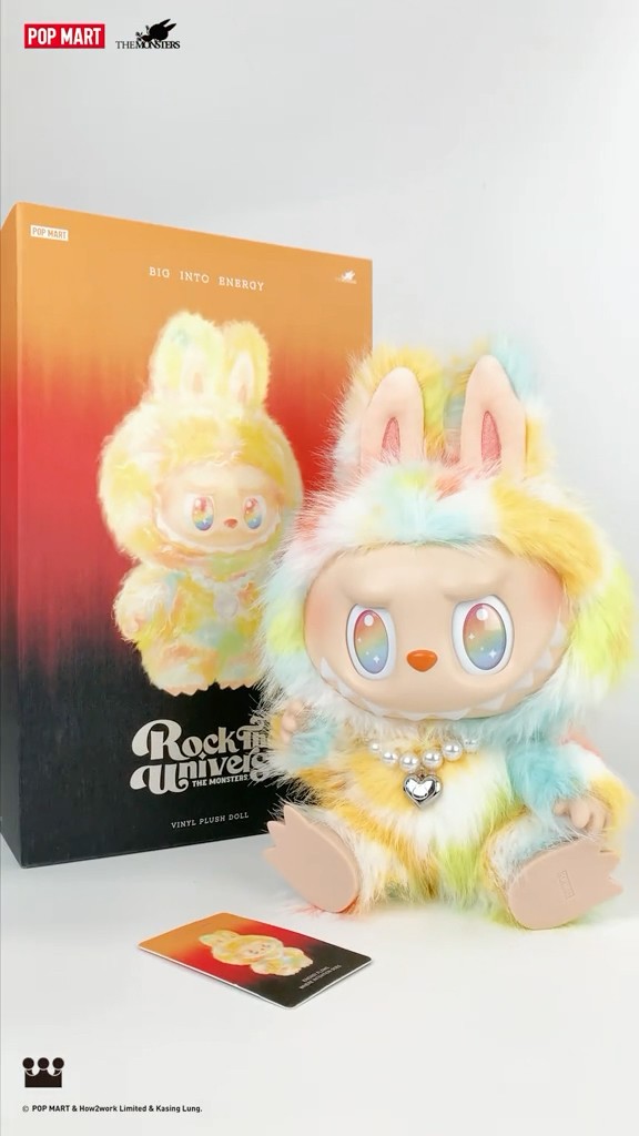 POPMART ラブブ Rock The Universe Pop Mart Labubu The Monsters Big into Energy Series Rock The
