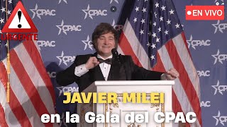 URGENTE JAVER MILEI  EN VIVO DESDE LA GALA DEL CPAC USA   🔴-Con Ivan Dubois
